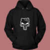 Kitty Punisher Skull Parody Vintage Hoodie