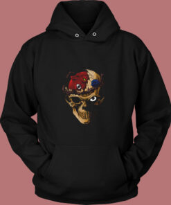 Knight Of Skeleton Vintage Hoodie