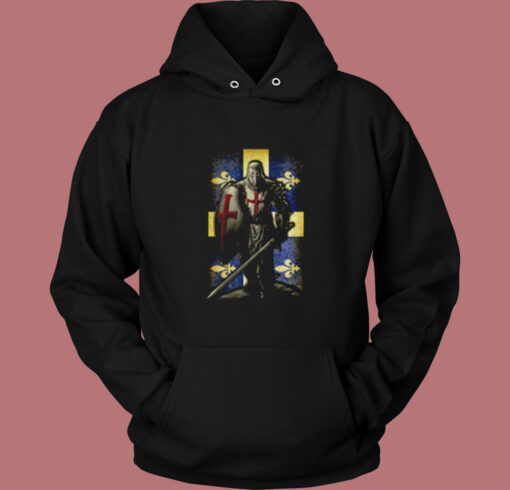 Knights Templar Vintage Hoodie