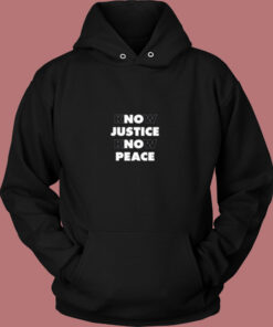 Know Justice Know Peace Vibrant Vintage Hoodie