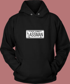 Kramer Assman License Plate Vintage Hoodie