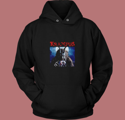 Krampus The Christmas Demon Vintage Vintage Hoodie