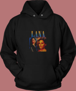 Lana Del Rey Pop Singer Funny Cool Vintage Hoodie