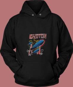 Led Zeppelin Airship Forever Vintage Vintage Hoodie