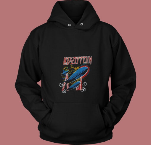 Led Zeppelin Airship Forever Vintage Vintage Hoodie