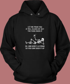 Let Me Four You A Tall Glass Vintage Hoodie