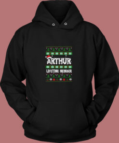 Lifetime Arthur Ugly Christmas Vintage Hoodie