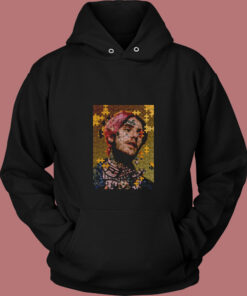 Lil Peep Puzzel Vintage Hoodie