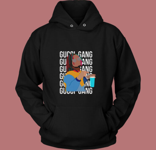 Lil Pump Gucci Gang Vintage Hoodie