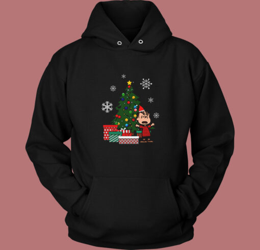 Linus Van Pelt Around The Christmas Tree Peanuts Vintage Hoodie