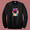 Lisa Frank Inspired Eat The Rich Orca Summer Sweatshirt