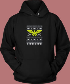 Logo Wonder Woman Christmas Vintage Hoodie