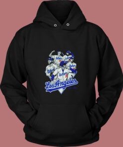 Los Angeles Dodgers La Champions Vintage Hoodie