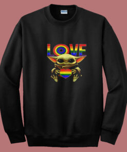 Love Baby Yoda Summer Sweatshirt