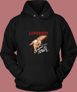 Loverboy Get Lucky Tour 1982 Album Vintage Hoodie