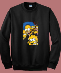 Lovers Movie All Characters The Simpsons Family Summer Sweatshirt