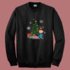 Lucy Van Pelt Around The Christmas Tree Summer Sweatshirt