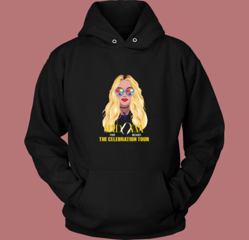 Madonna The Celebration Tour Vintage Hoodie