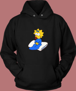 Maggie The Simpsons Vintage Hoodie