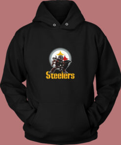 Mandalorian & Yoda Pittsburgh Steelers Vintage Hoodie