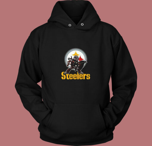 Mandalorian & Yoda Pittsburgh Steelers Vintage Hoodie