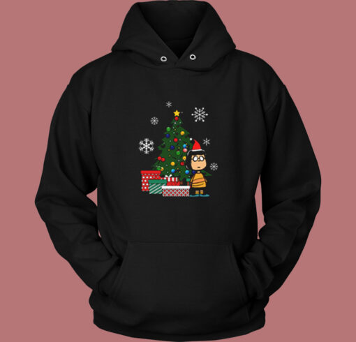 Marcie Peanuts Around The Christmas Tree Vintage Hoodie