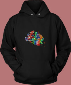 Mario Galaxy Rainbow Vintage Hoodie