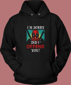 Marvel Deadpool Did I Offend You Vintage Hoodie