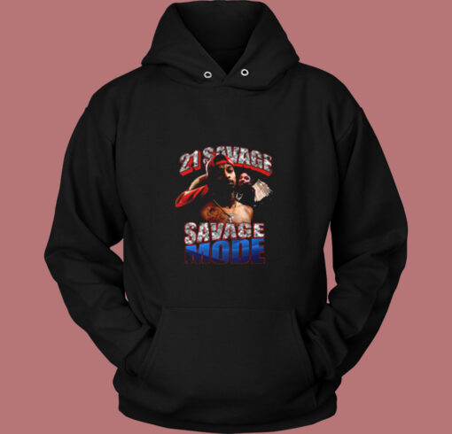 Match Jordan 1 Top 3 Savage Mode 21 Savage Vintage Hoodie