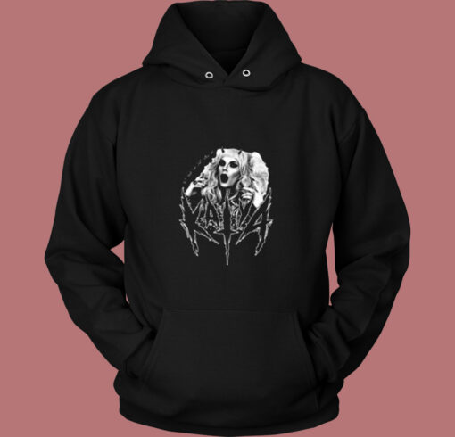 Me Katya Black Metal Vintage Hoodie