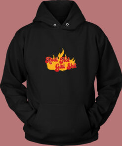 Megan Thee Stallion Real Hot Girl Flame Vintage Hoodie