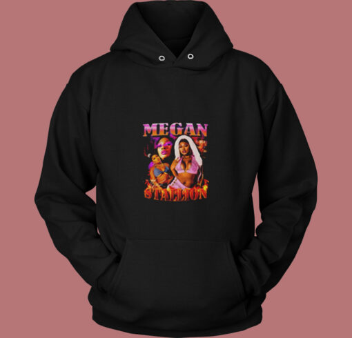 Megan Thee Stallion Vintage Inspired 90's Rap Vintage Hoodie