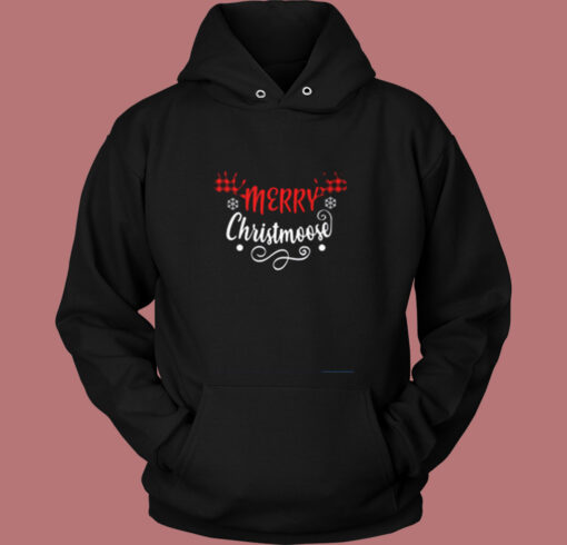 Merry Christmoose Vintage Hoodie