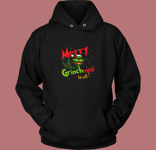 Merry Grinchmas To All Vintage Hoodie