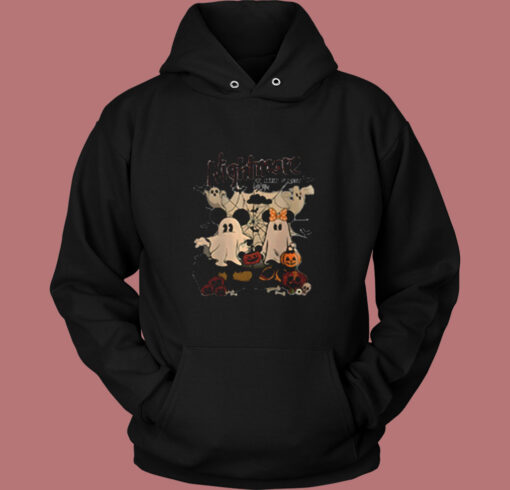 Mickey Minnie Nightmare Vintage Hoodie