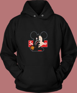 Mickey Mouse Disney Cartoon Camuflage Vintage Hoodie