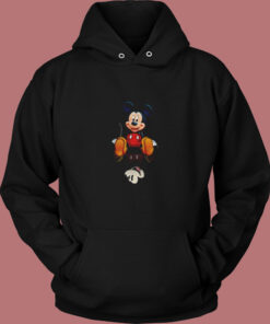 Mickey Present Water Mirror Vintage Hoodie