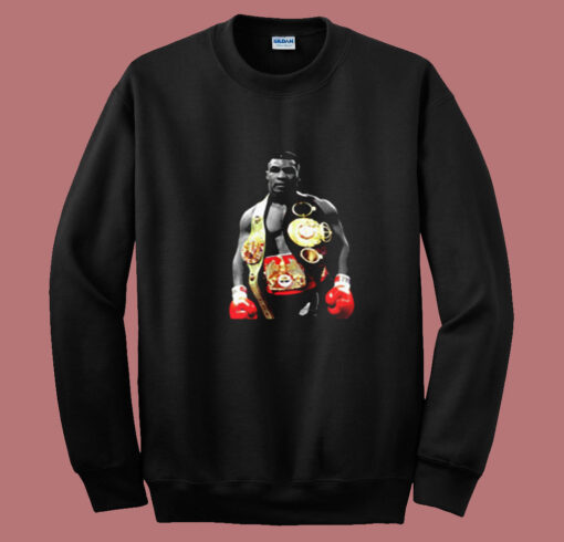 Mike Tyson Iron The Champ Boxing Legend Summer Sweatshirt