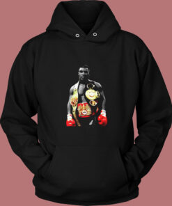 Mike Tyson Iron The Champ Boxing Legend Vintage Hoodie