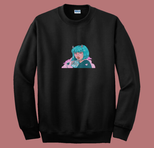 Milky Monster Girl Summer Sweatshirt