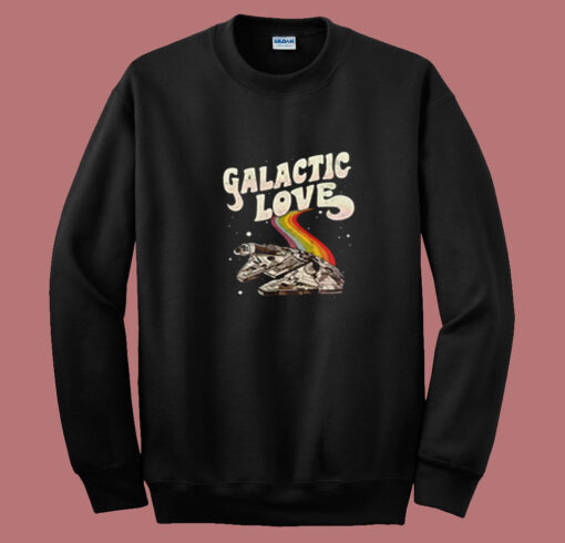 Millennium Falcon Galactic Love Summer Sweatshirt