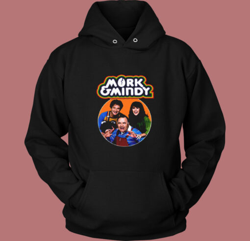 Mork Mindy Movie TV Show Vintage Hoodie