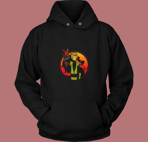 Mortal Kombat Shaggy Kill Scooby Doo Vintage Hoodie