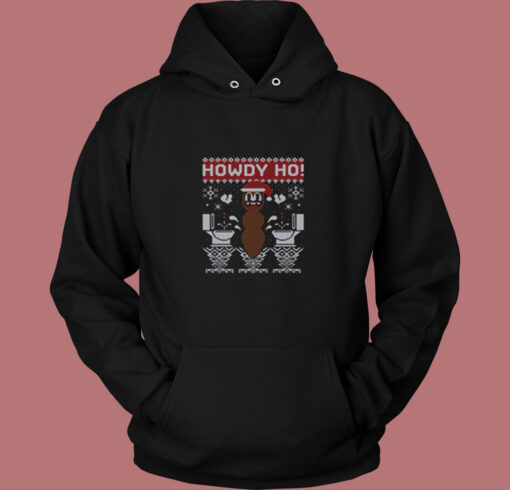 Mr Hankey The Christmas Funny Santa Vintage Hoodie