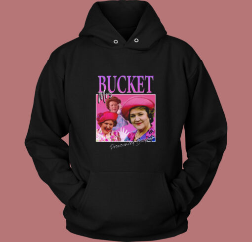 Mrs Bucket Pronounced Bouquet Vintage Hoodie