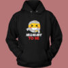 Mummy Emoji Pregnancy Vintage Hoodie