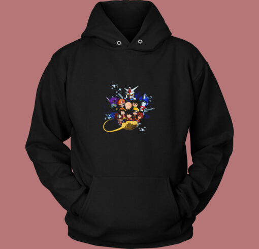 My Childhood's Superheroes Vintage Hoodie