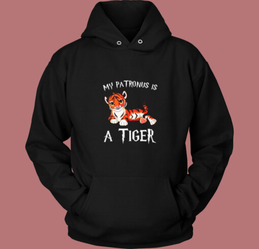 My Patronus Is A Tiger Vintage Hoodie