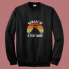 Namast’ay 6 Feet Away Summer Sweatshirt