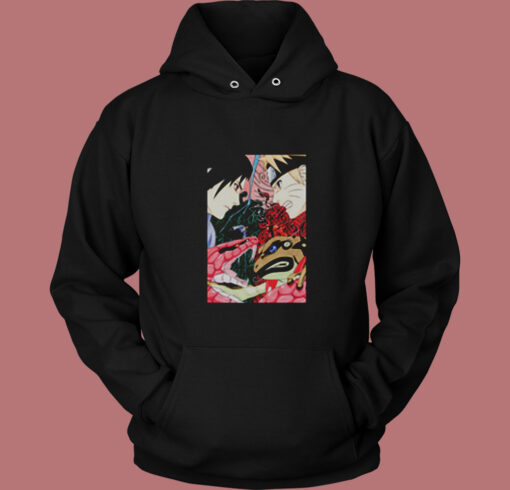 Naruto Vs Sasuke Vintage Hoodie